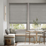 Colorized Electric Paleo Linen Elephant Grey Roman Blind 7347