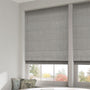 ColorizedZoom Electric Paleo Linen Elephant Grey Roman Blind 7347