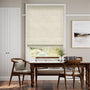 Colorized Electric Paleo Linen Vintage Cream Roman Blind 7348