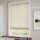 ColorizedZoom Electric Paleo Linen Vintage Cream Roman Blind 7348