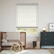 Colorized Electric Tiger Stripe Dove Grey Roman Blind 7353