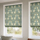 ColorizedZoom Electric William Morris Pimpernel Sage Roman Blind 7360