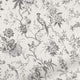 ColorizedPLA Bird Toile Charcoal Roman Blind 7373