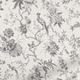 ColorizedPLA Bird Toile Charcoal Roman Blind 7373
