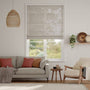 Colorized Lumiere Unlined Laurel Linen Roman Blind 7423