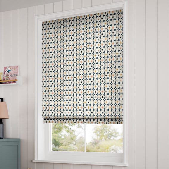 ColorizedZoom Esther Denim Roman Blind 7438