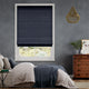 Colorized Etta Indigo Roman Blind 7443