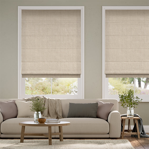 Colorized Etta Papyrus Roman Blind 7448