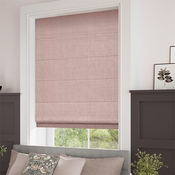 ColorizedZoom Etta Sweet Pea Roman Blind