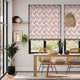 Colorized Dash Rose Quartz Roman Blind 7462