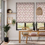 Colorized Dash Rose Quartz Roman Blind 7462