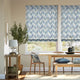 Colorized Dash Raindrop Roman Blind 7461