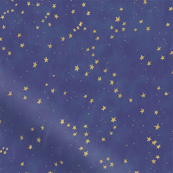 ColorizedPLA Star Gazing Night Sky Roman Blind
