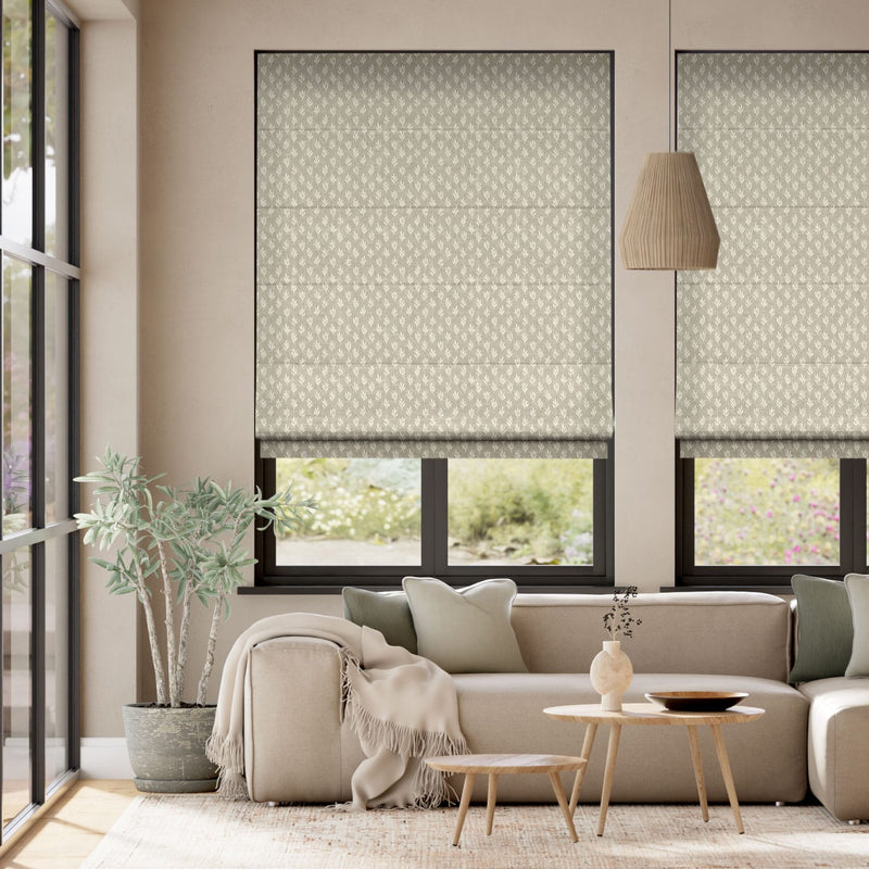 Colorized Eleanor Stone Roman Blind 7475