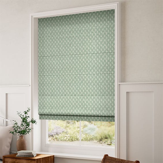 ColorizedZoom Eleanor Duck Egg Roman Blind 7473