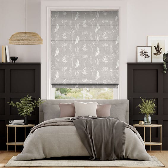 Colorized Adeline Dove Grey Roman Blind 7476