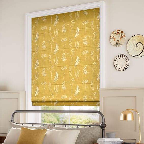 ColorizedZoom Adeline Honey Roman Blind 7478