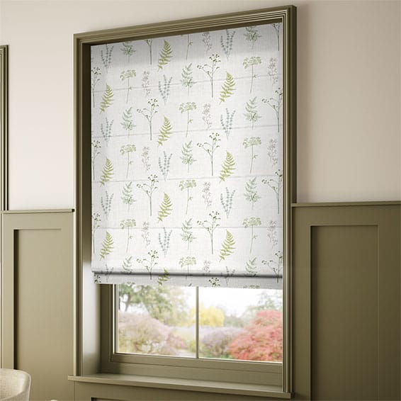 ColorizedZoom Adeline Juniper Roman Blind 8928