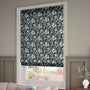 ColorizedZoom William Morris Golden Lily Twilight Roman Blind 7491