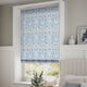 ColorizedZoom William Morris Blackthorn China Blue Roman Blind 7502