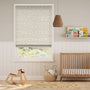 Colorized Funky Jungle Mini Pebble Roman Blind 7508