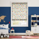 Colorized Tractors Multi Roman Blind 7516