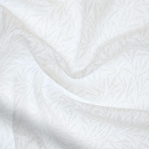 ColorizedPLA William Morris Willow Voile Chantilly Roman Blind 7530