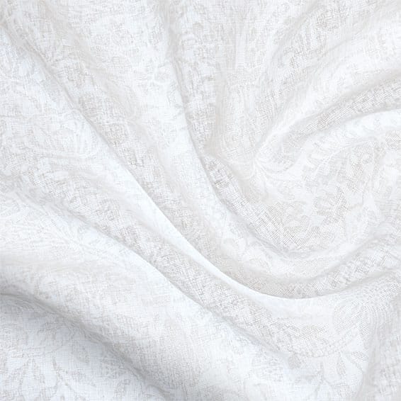 ColorizedPLA William Morris Strawberry Thief Voile Chantilly Roman Blind 7533