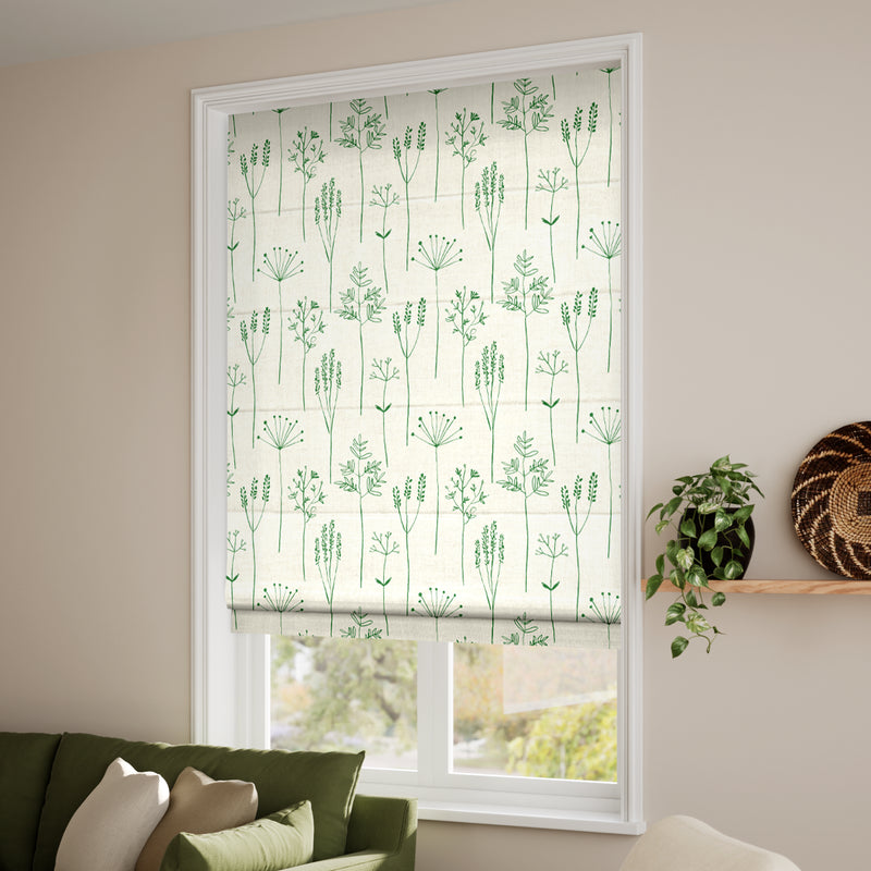 ColorizedZoom Stipa Juniper Roman Blind