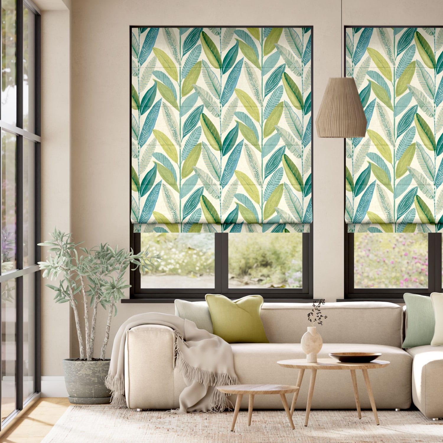 Colorized Hikkaduwa Pacific Roman Blind 7543