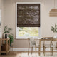 Colorized Maui Walnut Roman Blind 7555