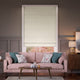 Colorized Grenada Blackout Lunar White Roman Blind 7588