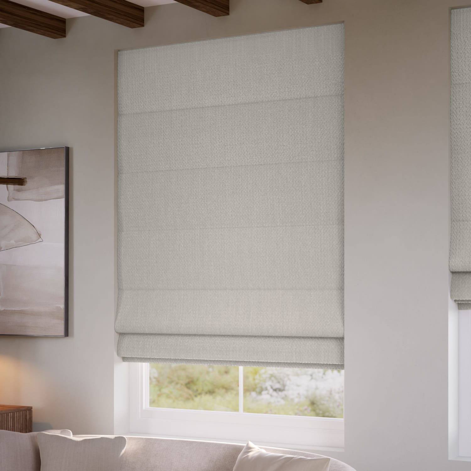 ColorizedZoom Grenada Blackout Stirling Roman Blind 7590