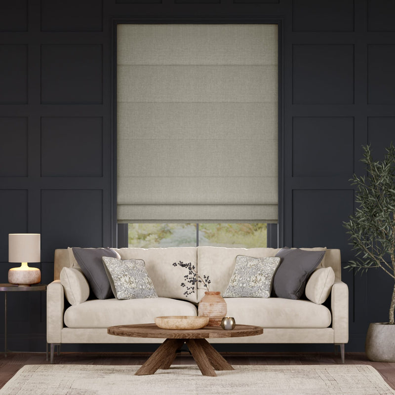 Colorized Denver Blackout Urban Grey Roman Blind 7596
