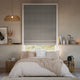 Colorized Denver Blackout Mid-Grey Roman Blind 7594