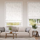 Colorized William Morris Acanthus Jacquard Oyster Roman Blind 7608