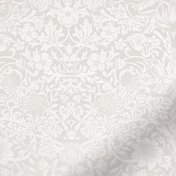 ColorizedPLA William Morris Strawberry Thief Jacquard Oyster Roman Blind 7615