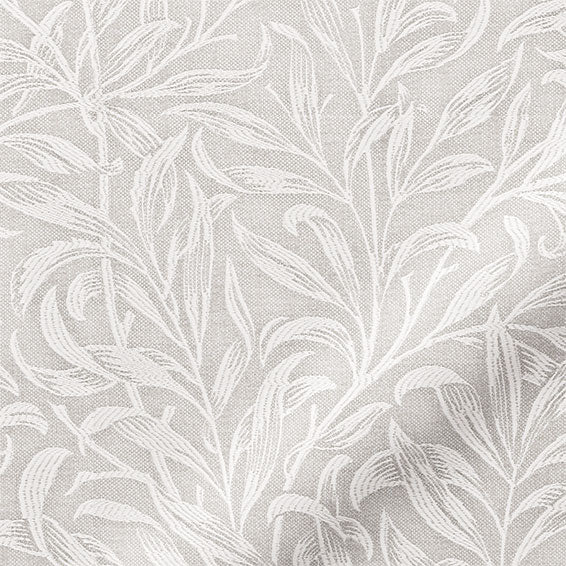 ColorizedPLA William Morris Willow Bough Jacquard Ivory  Roman Blind 7617