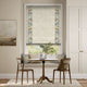 Colorized William Morris Strawberry Thief Natural & Paleo Linen Vintage Cream Roman Blind 7643