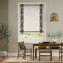 Colorized William Morris Strawberry Thief Jewel & Bijou Linen Oatmeal Roman Blind 7644