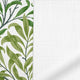ColorizedPLA William Morris Willow Bough Vine & Bijou Linen White Roman Blind 7647