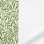 ColorizedPLA William Morris Willow Clover & Bijou Linen White Roman Blind 7648