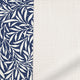 ColorizedPLA William Morris Willow Ink & Bijou Linen Alabaster Roman Blind 7650