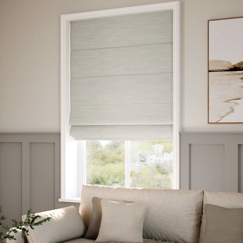 ColorizedZoom Cleo Ash  Roman Blind 7658