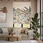 Colorized Mountain Palm Dawn Roman Blind 7705