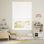 Colorized Dotty Dots Gold Roman Blind