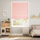Colorized Dotty Dots Blush Roman Blind
