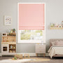 Colorized Dotty Dots Blush Roman Blind