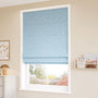 ColorizedZoom Dotty Dots Sky Blue  Roman Blind 7721