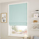 ColorizedZoom Suki Stripe Duck Egg Roman Blind 7725